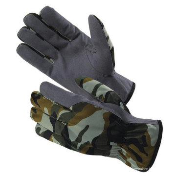 Guantes de camuflaje militar con cuero sintético ZM355-H